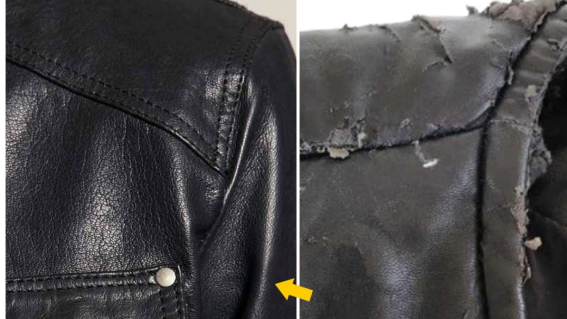 Astuce Pour R Parer Du Simili Cuir Dune Veste Dun Sac Ou Dune