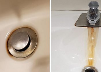 Enlever la rouille sur le lavabo et sur les éviers