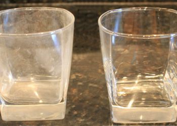 Parfaite pour enlever les taches blanches sur les verres