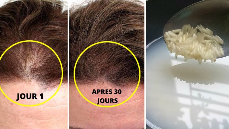 Appliquez l’eau de riz pour des cheveux longs et forts