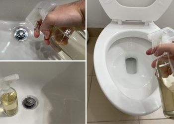 Recette DIY produit ménager pour nettoyer la salle de bain