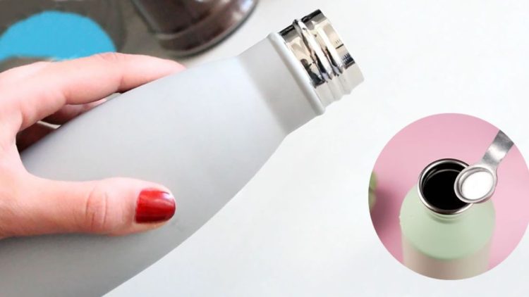 Comment nettoyer une gourde inox ou thermos en métal