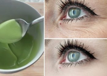 Le masque au thé vert pour les yeux