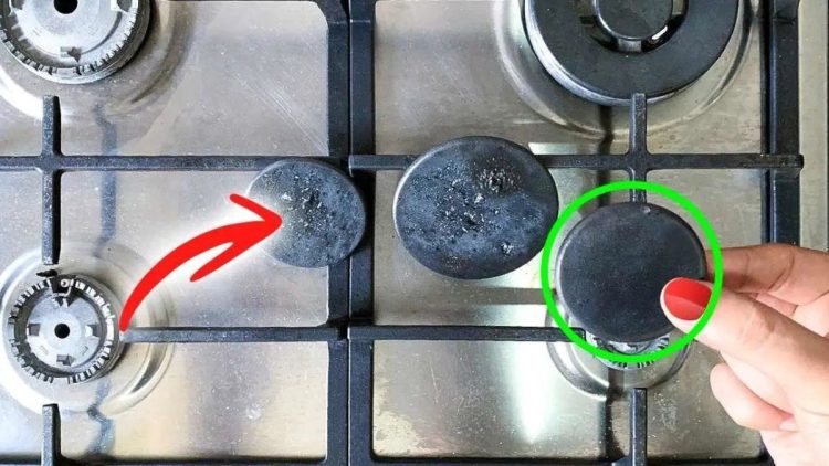 Feux de la cuisinière sales ? Voici l'astuce la plus efficace pour les nettoyer et les faire paraître comme neuves