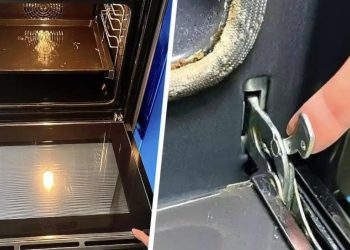 L’astuce pour nettoyer un four sale et encrassé, vous pouvez activer le bouton secret pour un résultat parfait